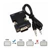 HD 1080P to HDMI-Compatible Converter Adapter with Compatible with The PC to HDMI Projector HDMI-Compatible to Adapter(HDMI to VGA) view 3