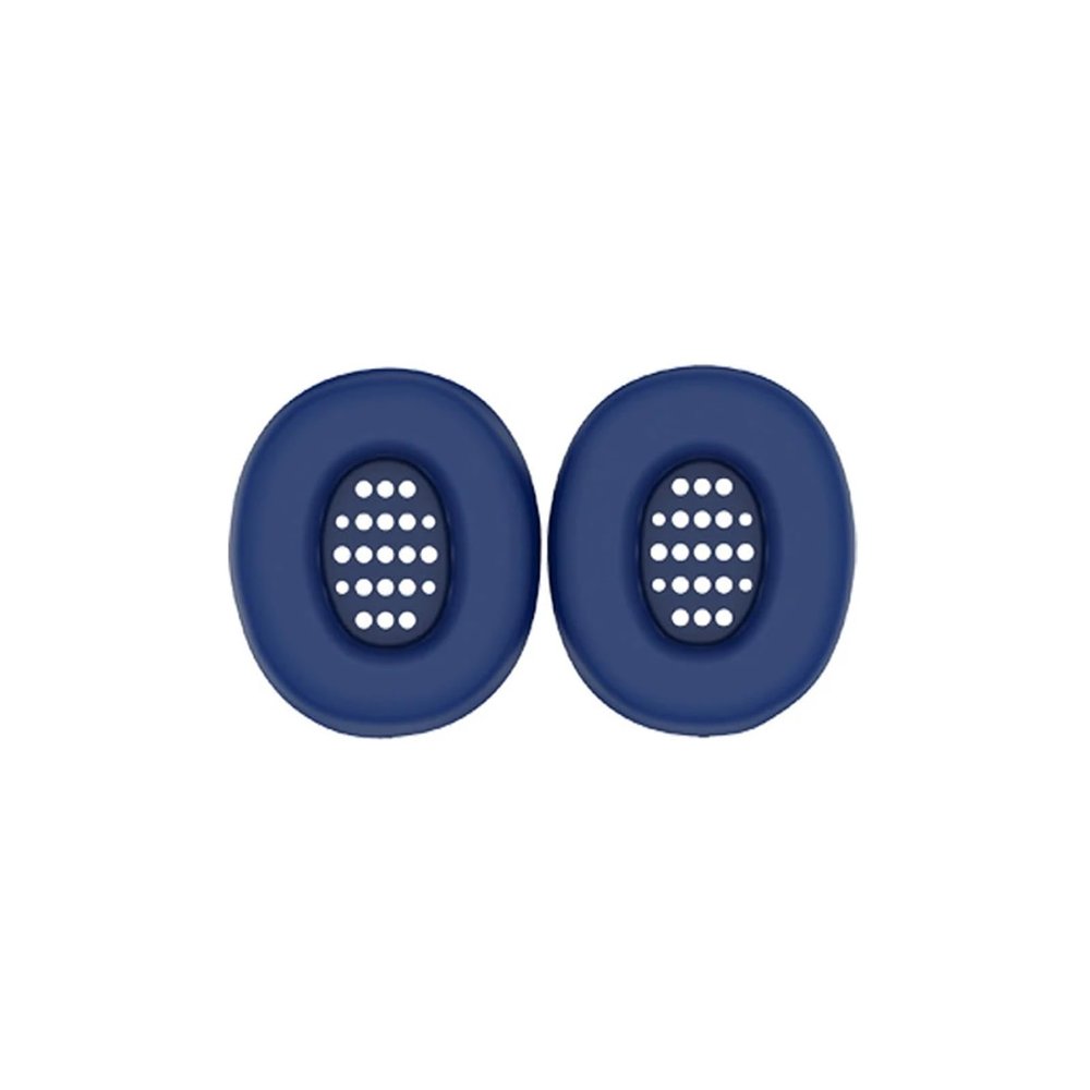 2Pcs Silicone Earpad Covers Case Fit for JBL Tune 770NC Headphones Ear Pads Cushions 770NC Headset Accessories(Blue)
