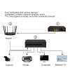 16 Port 2 Uplink 1 38Gbps Ethernet Switch POE Switch Monitor Power Supply Setup Ethernet with Plug and Play Metal Shell Monitor (US Plug 100-240V) view 3