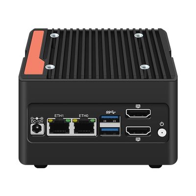 N355 Mini PC 4-Bay NAS Server Pocket Host X86 P6 Lake-N355(Upgraded intelN305) 4M.2 NVMe Expansion Slots, DDR5 4800MHz, Dual 2.5G Network Cards (NO RAM NO SSD)