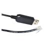 AAYTHNVAS FT232RL CHIP USB to RJ11 RJ12 RS485 Converter Serial Communication Cable Compatible with The GUANG HE GUI Neng Solar MPPT Controller to PC(1.8m) view 4