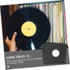 OUNONA 10pcs Vinyl Record Storage Box Vinyl Record Sleeves Static Cover Dustproof Bag Protect Your Collection view 2