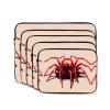 Cute Little red Spider Laptop Storage Bag 15 Inch, Laptop Sleeve Bag, Suitable for Business Casual or School Laptop Carrying Bag view 2