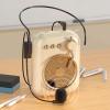 HIONJIN Teacher Teaching Guide Shopping Mall Waist Hanging Portable Hawking Trumpet Player Small Bee Loudspeaker view 2