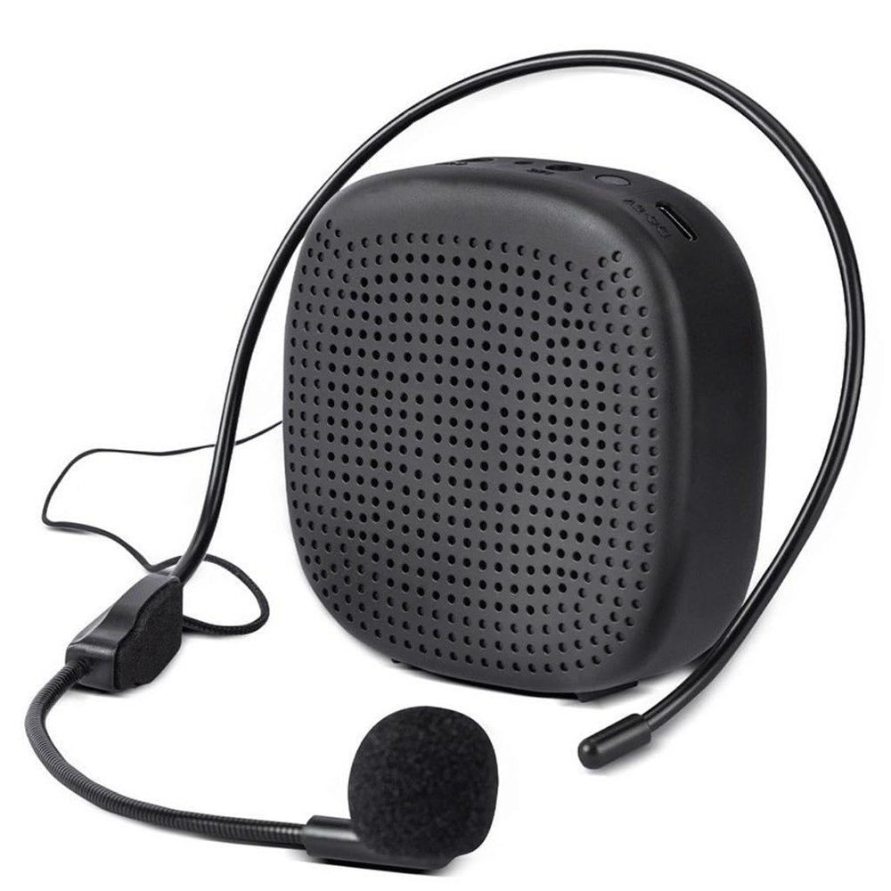HIONJIN Small Bee Loudspeaker Teacher Class Guide Portable Rechargeable Loudspeaker Microphone