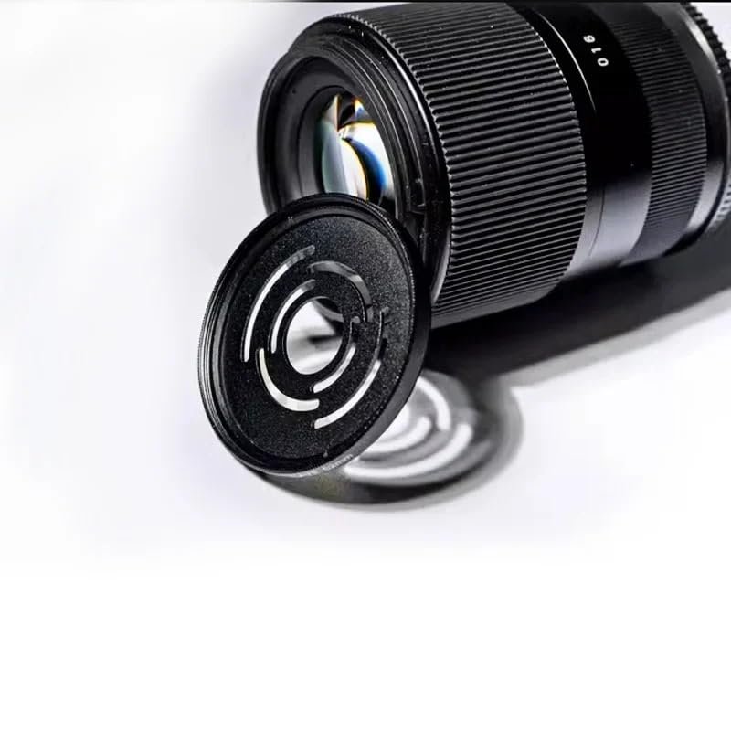 ANFKUN Metal Swirl Bokeh Effect Rotating Filter Suitable for SLR Camera Fixed Focus Lens(52mm)