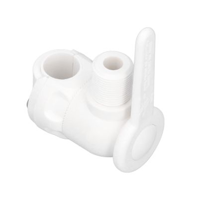 Marine VHF Antenna Ratchet Mount Base Adjustable ABS Pipe Rail Deck Mounting Accessory White