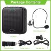 HIONJIN Voice Amplifier Multifunctional Portable Voice Speakers with Microphone for Teacher Tour Guide Speech Meeting view 2
