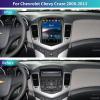 10.4 inches 5GWIFI 4GB+32GB Car Stereo Radio for Chevrolet Chevy Cruze 2009-2015 2016 Limited Android 13 Radio Upgrade T-Style Head Unit with Carplay/Android Auto with Bluetooth GPS FM/RDS 48EQ SWC view 2