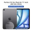 Adeway 2 Pack Screen Protector for iPad Air 11 Inch (2025 M3 & 2024 M2), Tempered Glass Film, Compatible with Apple Pencil & Face ID, Anti-Scratch, Clear Display, Easy Installation Kit view 3