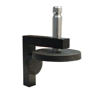 ZHANGGH Magnetic Railshoe with Swiss Type Stub Mount for snap-on prisms Monitoring Prism Base with Strong Magnet, for Railway Surveying