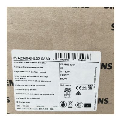 CungSu 3VA2340-6HL32-0AA0 New and Sealed in Box 3VA23406HL320AA0