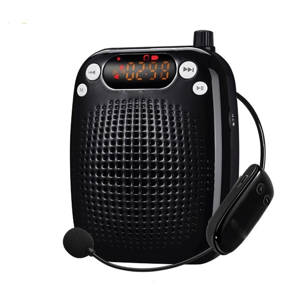 HIONJIN 10W Portable Voice Amplifier Microphone Audio Mini Speaker for Teachers Tourrist Guide Yoga Instructors