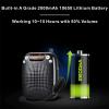 HIONJIN 10W Portable Voice Amplifier Microphone Audio Mini Speaker for Teachers Tourrist Guide Yoga Instructors view 3