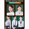 HIONJIN Multifunctional Voice Amplifier Portable Voice Speaker with Microphone Display Surround Sound for Teachers Speech(OneColor) view 2