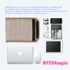 9-11" Security Tablet Sleeve Bag,Compatible with iPad 9th Air 11 Galaxy Tab A9+/A9 Plus,WiFi RF Signal Blocking EMF Protection Electronic Devices Protective Portable Bag ((10.247.09in) 26 * 18cm) view 3