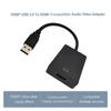 USB 3.0 to HDMI-Compatible Adapter HD 1080P Video Cable Converter with Output Compatible with The PC HDTV TV External Video Card view 3