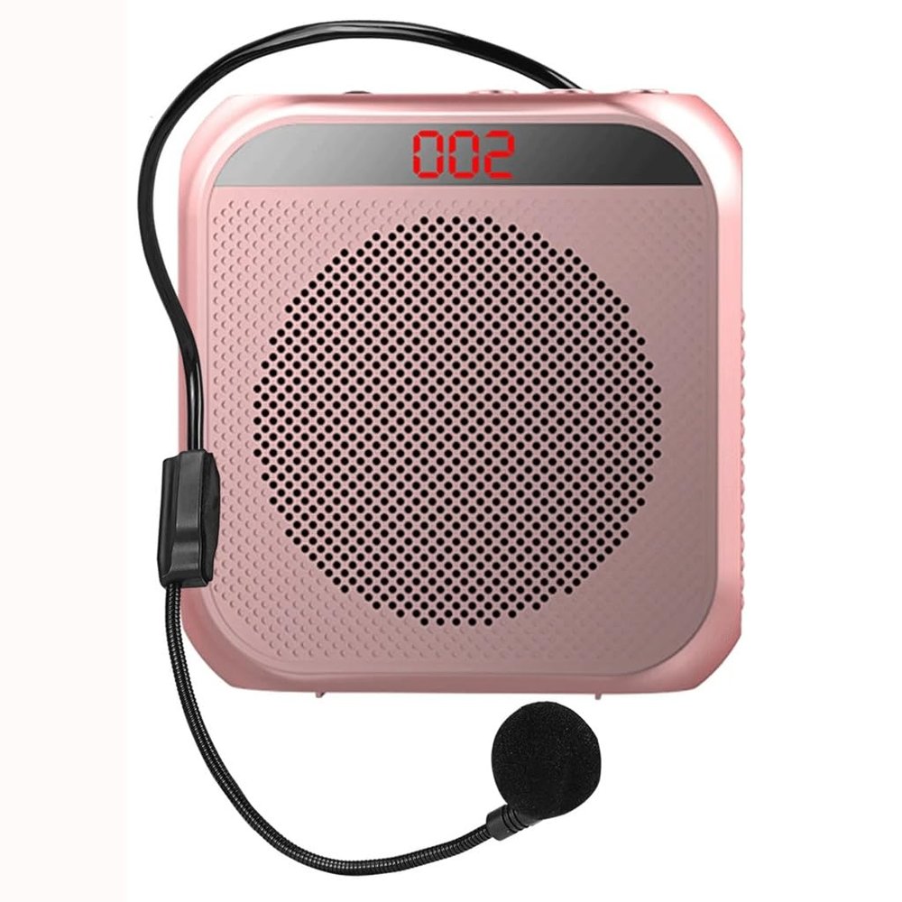 HIONJIN Teachers Speech Mall Promotion Waist Hanger Speaker Player Portable Voice Amplifier Voice Speaker LED Display
