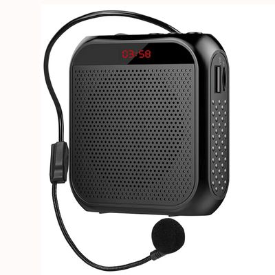 HIONJIN Portable Voice Amplifier Voice Speaker LED Display for Teachers Speech Mall Promotion Waist Hanger Speaker Player