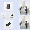 KASINshooting Shoulder Strap Adhesive Backpack Clip Pad Mount with 360 Degree Rotating Base Phone Clip for Go pro Heros 13/12/11/10/9/8 Instas 360 Action Cameras and Smartphone view 2