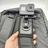 KASINshooting Shoulder Strap Adhesive Backpack Clip Pad Mount with 360 Degree Rotating Base Phone Clip for Go pro Heros 13/12/11/10/9/8 Instas 360 Action Cameras and Smartphone view 3