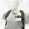 KASINshooting Shoulder Strap Adhesive Backpack Clip Pad Mount with 360 Degree Rotating Base Phone Clip for Go pro Heros 13/12/11/10/9/8 Instas 360 Action Cameras and Smartphone view 4