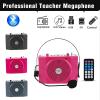 HIONJIN Portable Digital Wired Voice Amplifier MP3 Player Speaker Teaching Promoter Tour Guide Holding Sound(D) view 3