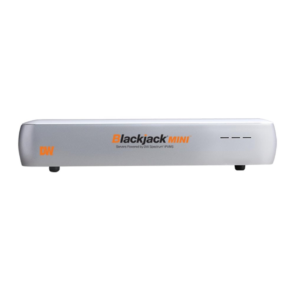 Digital Watchdog DW-BJMINI4T  Blackjack Mini 4TB NVR with DW Spectrum IPVMS for Scalable Surveillance