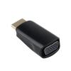 ACGTUY HDMI-Compatible Male to Female Adapter HD 1080P Cable Converter Compatible with The PC TV Box Computer Display Projector(Black with Cable) view 3