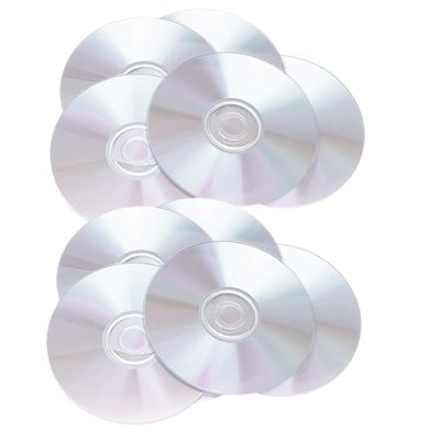Angoily 10pcs Aesthetic Wall Decor Cd Discs for Painting Crafts Handmade Decorations for Home Parties and Teens to Creativity