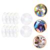 Angoily 10pcs Aesthetic Wall Decor Cd Discs for Painting Crafts Handmade Decorations for Home Parties and Teens to Creativity view 2