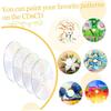 Angoily 10pcs Aesthetic Wall Decor Cd Discs for Painting Crafts Handmade Decorations for Home Parties and Teens to Creativity view 3