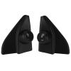 HKINBAS Car Tweeter Speaker Cover Trim Black Plug and Play Replacement for Fortuner 2016 Speaker Guard view 1