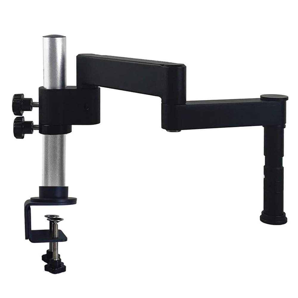 Microscope Observation 32 25mm Microscope Articulated Stand Holder Digital Camera Stereo Trinocular Microscopio(25mm with Clamp)