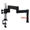 Microscope Observation 32 25mm Microscope Articulated Stand Holder Digital Camera Stereo Trinocular Microscopio(25mm with Clamp) view 2