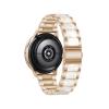 22mm 20mm Strap Alloy with Resin Bracelet for Garmin Watch Band Venu 3 2 1/Venu2 Plus/SQ/Vivoactive 4 Metal Belt Accessories(Silver Style5,20mm) view 3