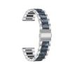 22mm 20mm Strap Alloy with Resin Bracelet for Garmin Watch Band Venu 3 2 1/Venu2 Plus/SQ/Vivoactive 4 Metal Belt Accessories(Silver Style4,For Venus SQ 2) view 1