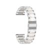 22mm 20mm Strap Alloy with Resin Bracelet for Garmin Watch Band Venu 3 2 1/Venu2 Plus/SQ/Vivoactive 4 Metal Belt Accessories(Silver Style2,For Venu 1) view 1