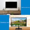 Multifunction Tv Stand Mount, Universal Table Top Tv Stand with Cable Ties Design, Base Corners with Non-Slip Feet, for 32-55 Inch Ultra Slim Tvs, Holds Up to 99Lbs Tv Mount Tv Sta view 4
