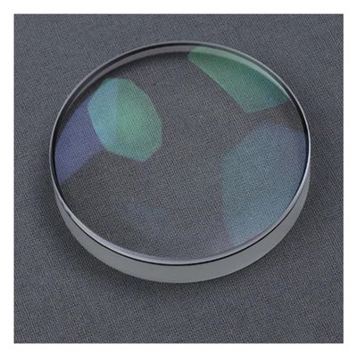 Telescope Achromat Lens with Blue/Green Coating Double Separation Glasses Self-Made Telescop Accessories(Blue Film,D60F600)