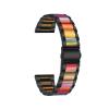 22mm 20mm Strap Alloy with Resin Bracelet for Garmin Watch Band Venu 3 2 1/Venu2 Plus/SQ/Vivoactive 4 Metal Belt Accessories(Black Style1,For Venus SQ 2) view 1