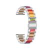 22mm 20mm Strap Alloy with Resin Bracelet for Garmin Watch Band Venu 3 2 1/Venu2 Plus/SQ/Vivoactive 4 Metal Belt Accessories(Silver Style1,For Vivoactive 4) view 1