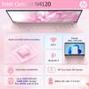 HP Ultralight 14 inch Laptop with Intel 4-Core Processor  with Microsoft 365 and Wireless Earbuds  8GB RAM  128GB External & 64GB Onboard & 1TB Cloud Storage  HD Display  Pink  Windows 11 view 2