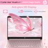 HP Ultralight 14 inch Laptop with Intel 4-Core Processor  with Microsoft 365 and Wireless Earbuds  8GB RAM  128GB External & 64GB Onboard & 1TB Cloud Storage  HD Display  Pink  Windows 11 view 4