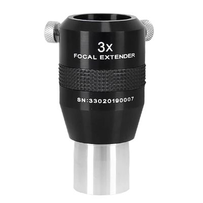 3X Barlow 1.25 Inch Teleconverter High Power Apochromatic Metal Astronomical Telescope Accessories