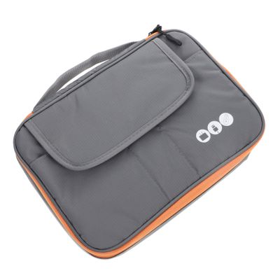 Angoily Travel Cable Organizer Bag Portable Storage for Cords Usb and Earphones Multi-functional Digital Organizer for Luggage and Backpack Use