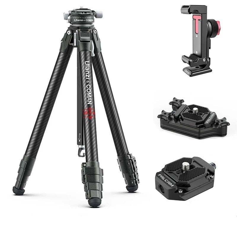 Lightweight Carbon Fiber Flip Lock Tripod Zero Y Kit