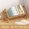 CD Record Storage Rack Cd Storage Rack CD countertop Rack Desktop Storage Rack Solid Wood disc Album Display Comic Bookshelf Display CD Record Storage Box(40cm) view 2