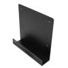 BTSEURY Wall Mount Record Holder, Metal Record Display Shelf, Storage Organizer for 10-15 Music Records view 2