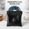 1 Pack Earphone Storage Case Bag for IEM,in Ears,Earbuds,Portable Carrying Storage Case,Travel Bag Leather Jewelry Pouch, Kbear BP01 Suitable for KZ ZS10/ZS10 Pro/ZST/ZS10 PRO X/AS10/AS16/CastorZA12 view 3